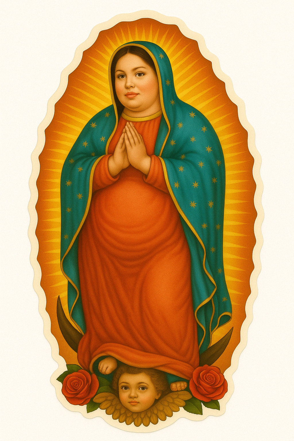 Torta de Guadalupe - sticker