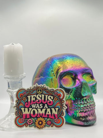 Jesus was a Woman sticker